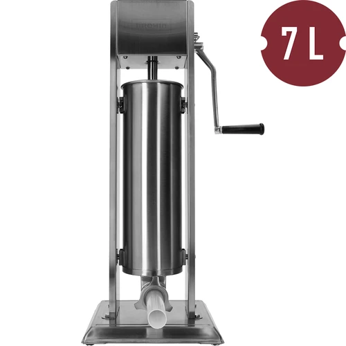 Máquina de encher enchidos premium, vertical, 7 L - 4