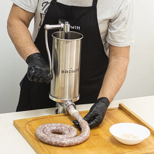 Máquina de encher enchidos vertical 4 kg - 13