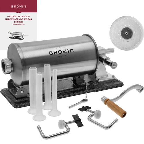Máquina de enchidos horizontal 5 kg