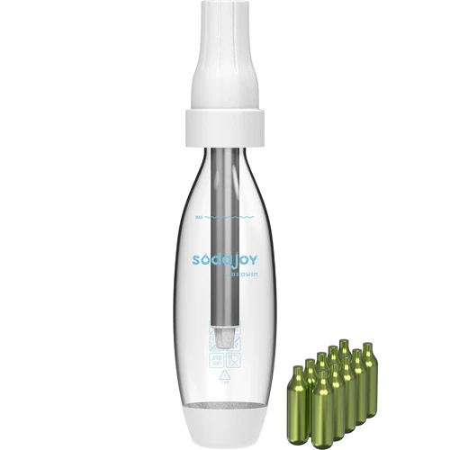 Máquina de gaseificação de água e bebidas + 10 cartuchos - 3