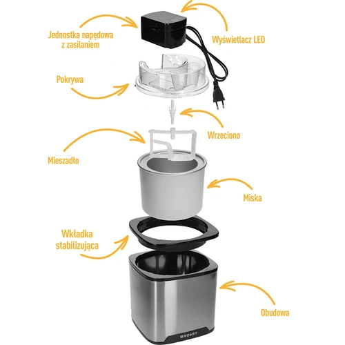 Máquina de gelados e sorbets - 5