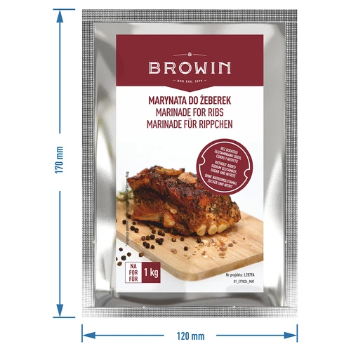 Marinada para costelinhas - mistura de ervas e especiarias, 35 g - 3