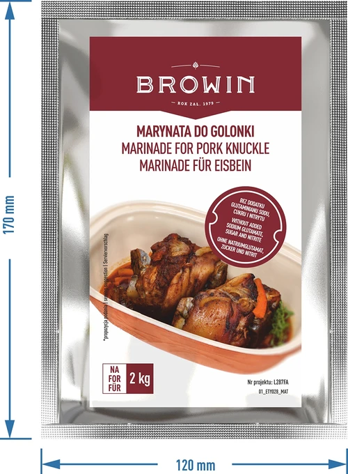 Marinada para joelho de porco - mistura de ervas e especiarias, 70 g - 3