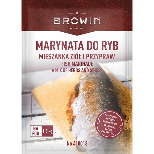 Marinada para peixes - mistura de ervas e temperos, 120 g  - 1 