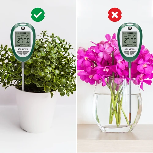 Medidor eletrónico de solo 4 em 1 - 12