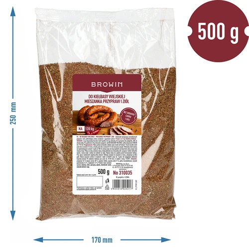 Mistura de Especiarias e Ervas para Enchido Rústico, 500 g - 4