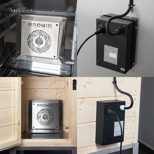 Módulo de resistência com ventilador, 1,5 kW - para defumadores de jardim - 5