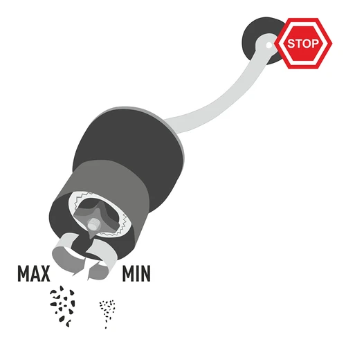 Moedor de café manual com ajuste - 6