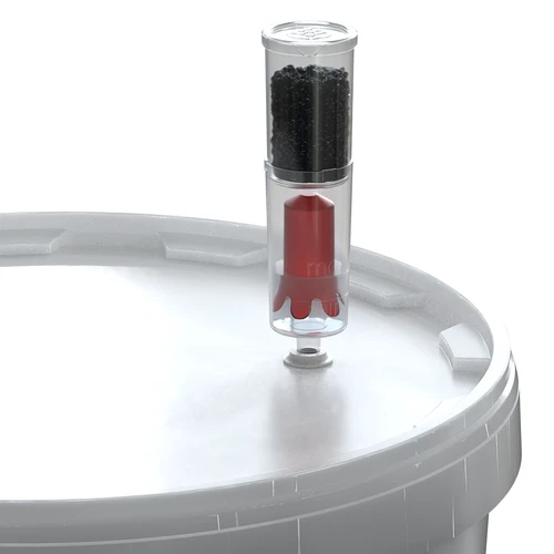 Neutralizador de odores para fermentação + borbulhador silencioso + carvão ativado de coco 200 g - 8