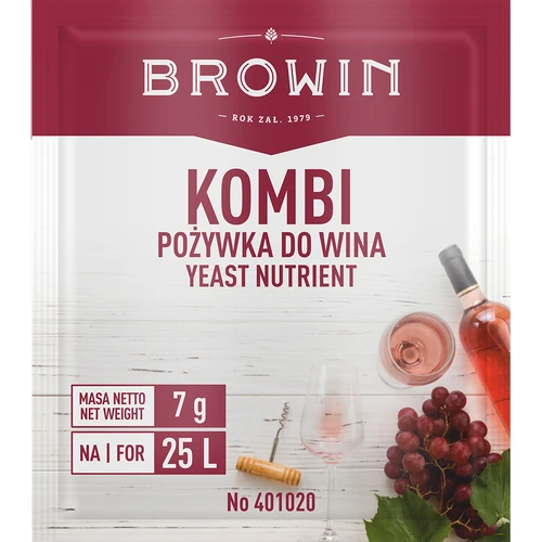Nutriente para vinho KOMBI, 7 g  - 1 