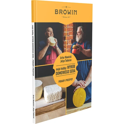 O meu hobby: Fabrico de queijo caseiro - livro (em polaco) - 3