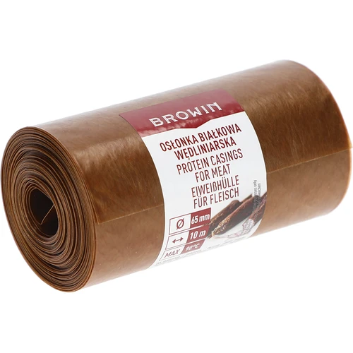 Osłonka białkowa wędliniarska fi 65 mm, 10m - 2