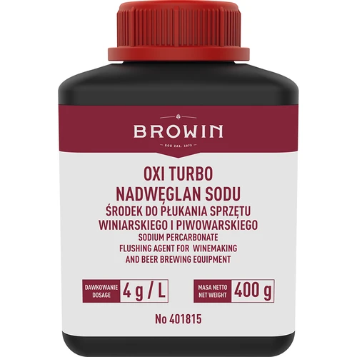 OXI Turbo - percarbonato de sódio - 400 g - 2