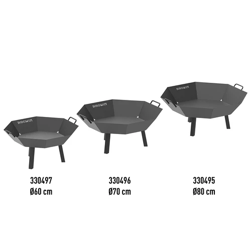 Palenisko ogrodowe ø 60 cm - loftowe - 21