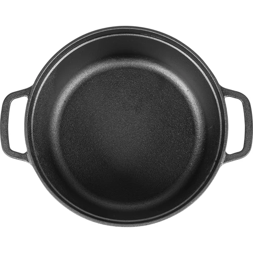 Panela de ferro fundido com frigideira, 3,5 L - 5