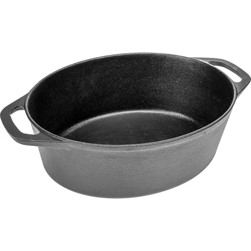 Panela de ferro fundido para assar, 5.5 L - 2
