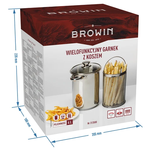 Panela multifuncional com cesto - 6