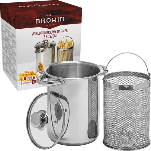 Panela multifuncional com cesto - 4