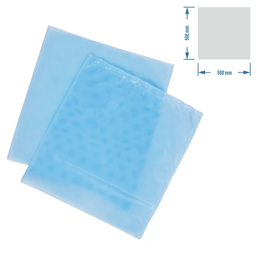 Pano para queijo quadrado 50 x 50 cm, 2 unidades - 5