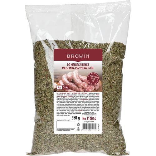 Para salsicha branca - mistura de especiarias e ervas, 350g
