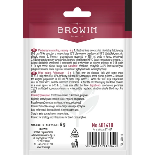 Pectoenzima desidratada - 2