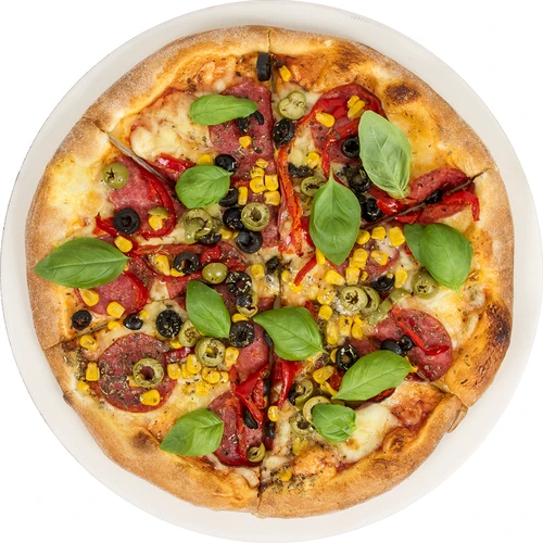 Pedra de pizza redonda, feita de cordierita, diâmetro 33 cm - 3