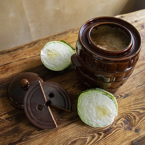 Pedra de pressão para barris, em grés, Ø 15 cm - 10