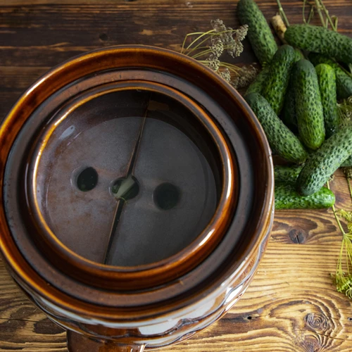 Pedra de pressão para barris, em grés, Ø 22 cm - 6