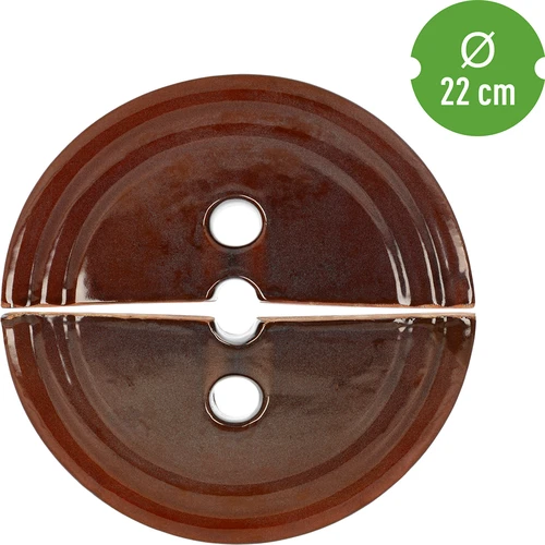 Pedra de pressão para barris, em grés, Ø 22 cm - 4