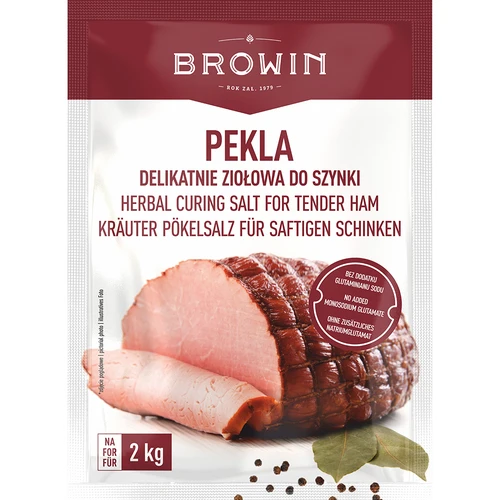 Pekla delicadamente aromatizada com ervas para presunto, 75 g