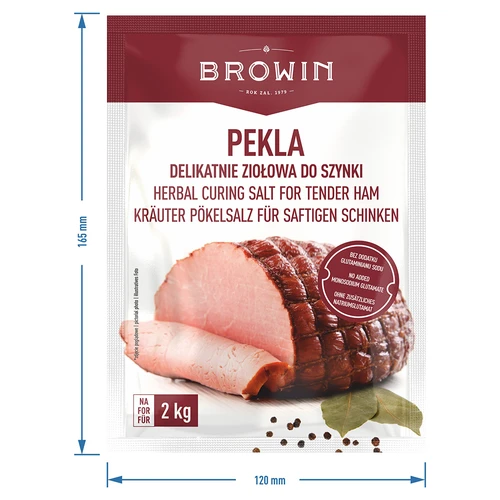 Pekla delicadamente aromatizada com ervas para presunto, 75 g - 5