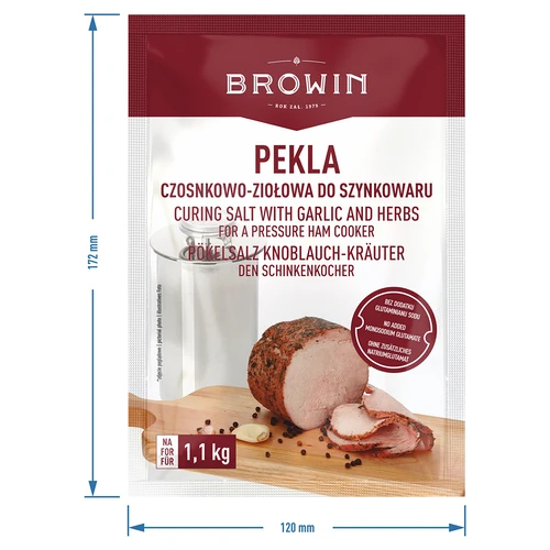 Peklosól Pekla czosnkowo-ziołowa do szynkowaru, 100 g - 5