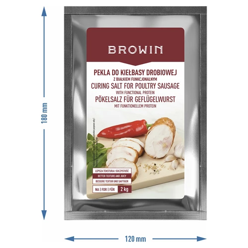 Peklosól - Pekla para salsicha de aves, com proteína funcional, 60 g - 4