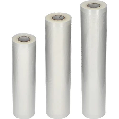 Película texturada em manga tubular – para seladora a vácuo, 28x600cm - 14
