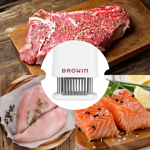 Perfurador de carnes com proteção - 8