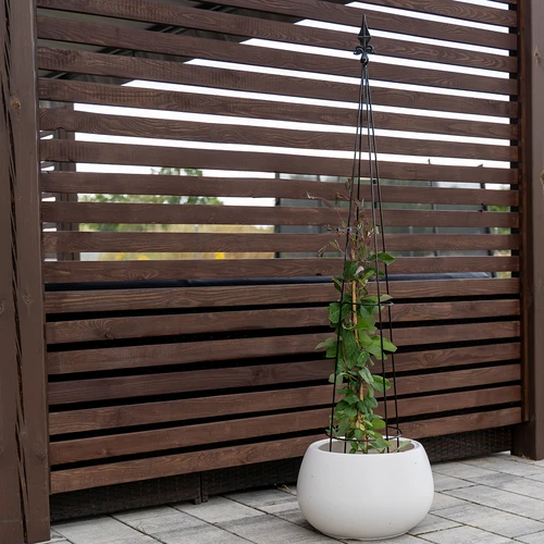 Pérgola de metal - Pirâmide, 135 cm - 5