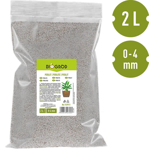 Perlita para plantas em vasos e jardinagem, 2L - 3