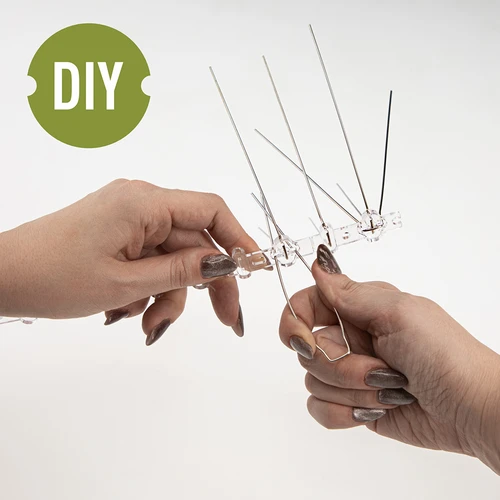 Picos para aves, em tira de plástico, 10 unidades - 5