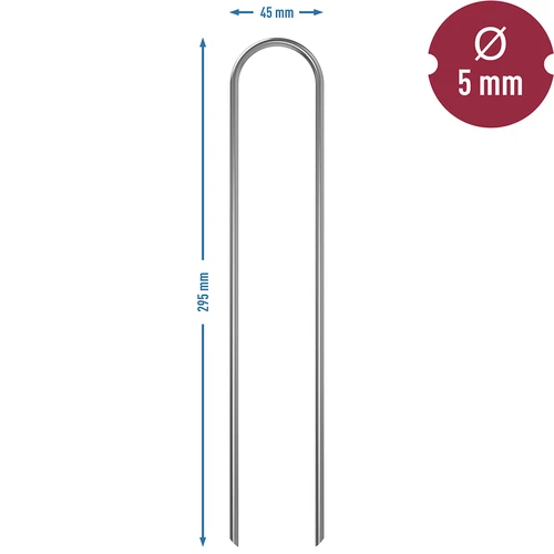 Pinos, âncoras para fixação de trampolim, 4 peças - 6