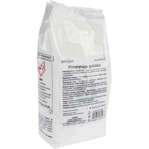Pirossulfito de potássio 1 kg  - 1 