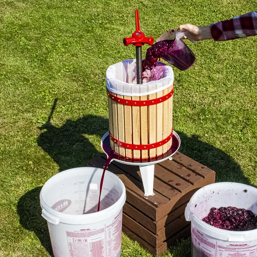 Pojemnik fermentacyjny 30L z pokrywką i kranem DE - 12