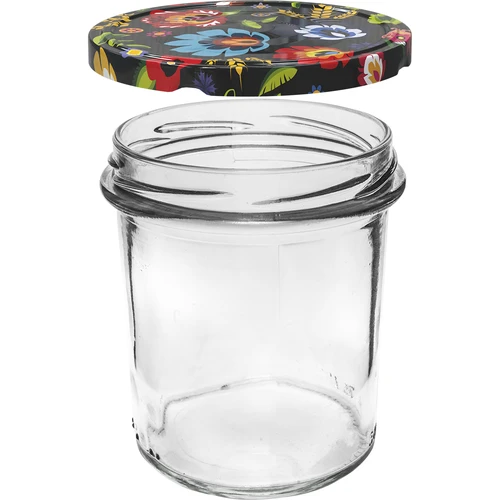 Pote de 350 ml com tampa colorida - 6 unid. - 4