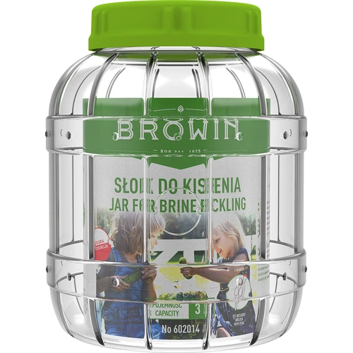 Pote inquebrável para fermentação, 3 L - 3