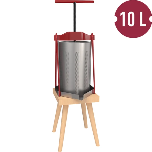 Prensa de estrutura para frutas – com cesto de metal, para 10L - 2