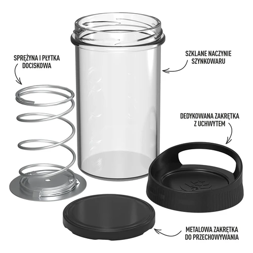 Prensa de fiambre em vidro para 450 g - 2