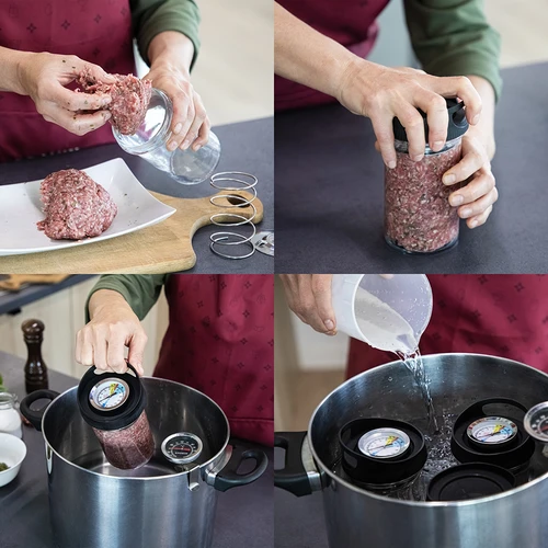 Prensa de fiambre em vidro para 450 g - 10