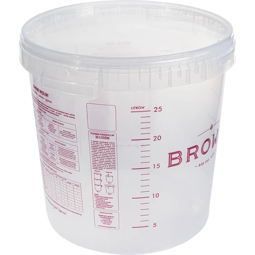 Recipiente de fermentação 30L com impressão, 2 tubos - 2