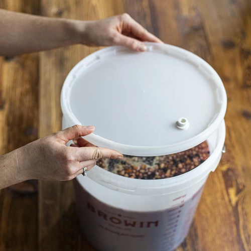 Recipiente de fermentação com tampa 30 L - 20