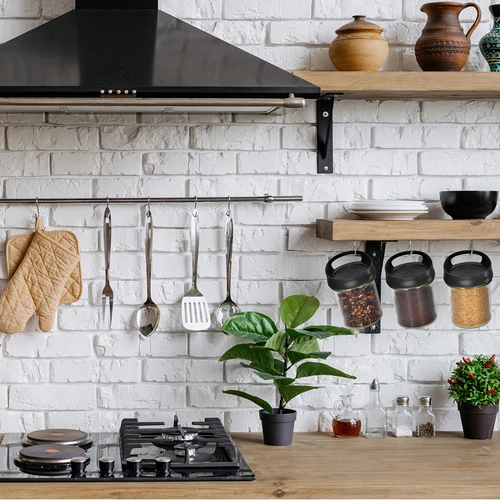 Recipiente de vidro de 350 ml, com tampa para pendurar - 6