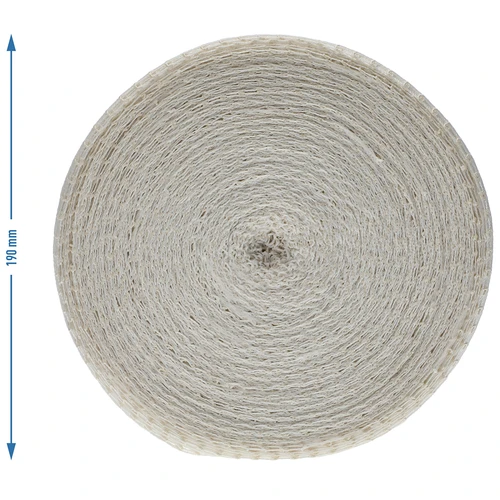 Rede de charcutaria branca com dimensões de 12,5 cm x 50 m, com resistência térmica até 220°C - 4